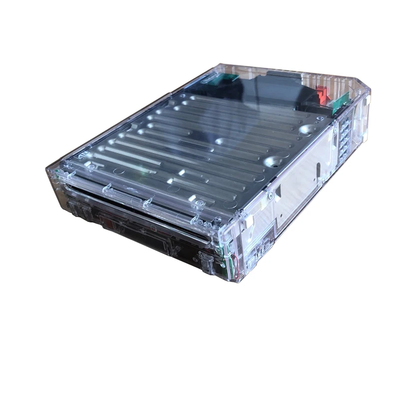 คุณภาพสูง1:1คริสตัลเคสป้องกันทุกส่วนของเครื่องใสเปลือกหอยสำหรับ Nintendo Wii คอนโซลขายปลีกกล่องบรรจุ
