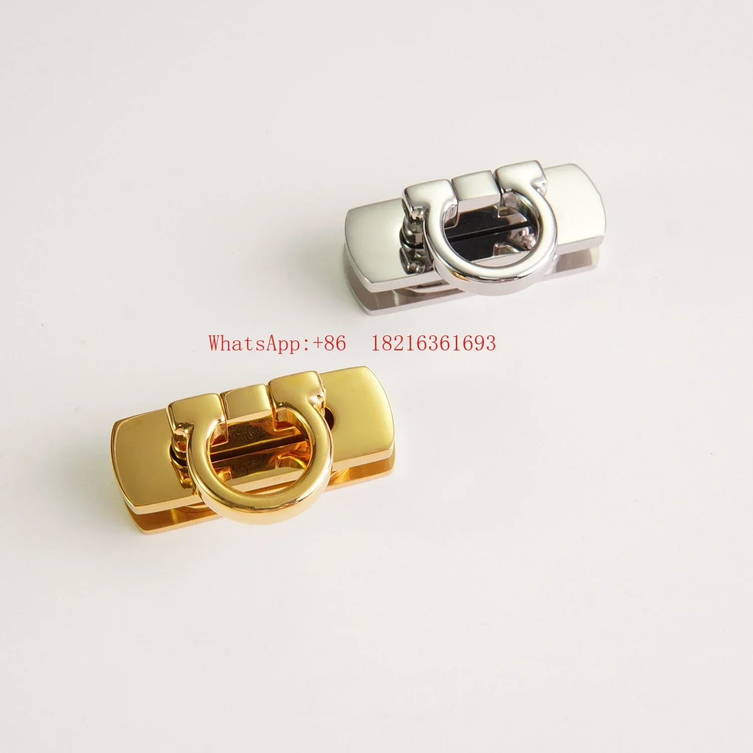 Limited Offer Luggage Hardware Accessories DIY Stainless Steel Bag Lock High-quality Handmade Leather Horseshoe Buckle Lock