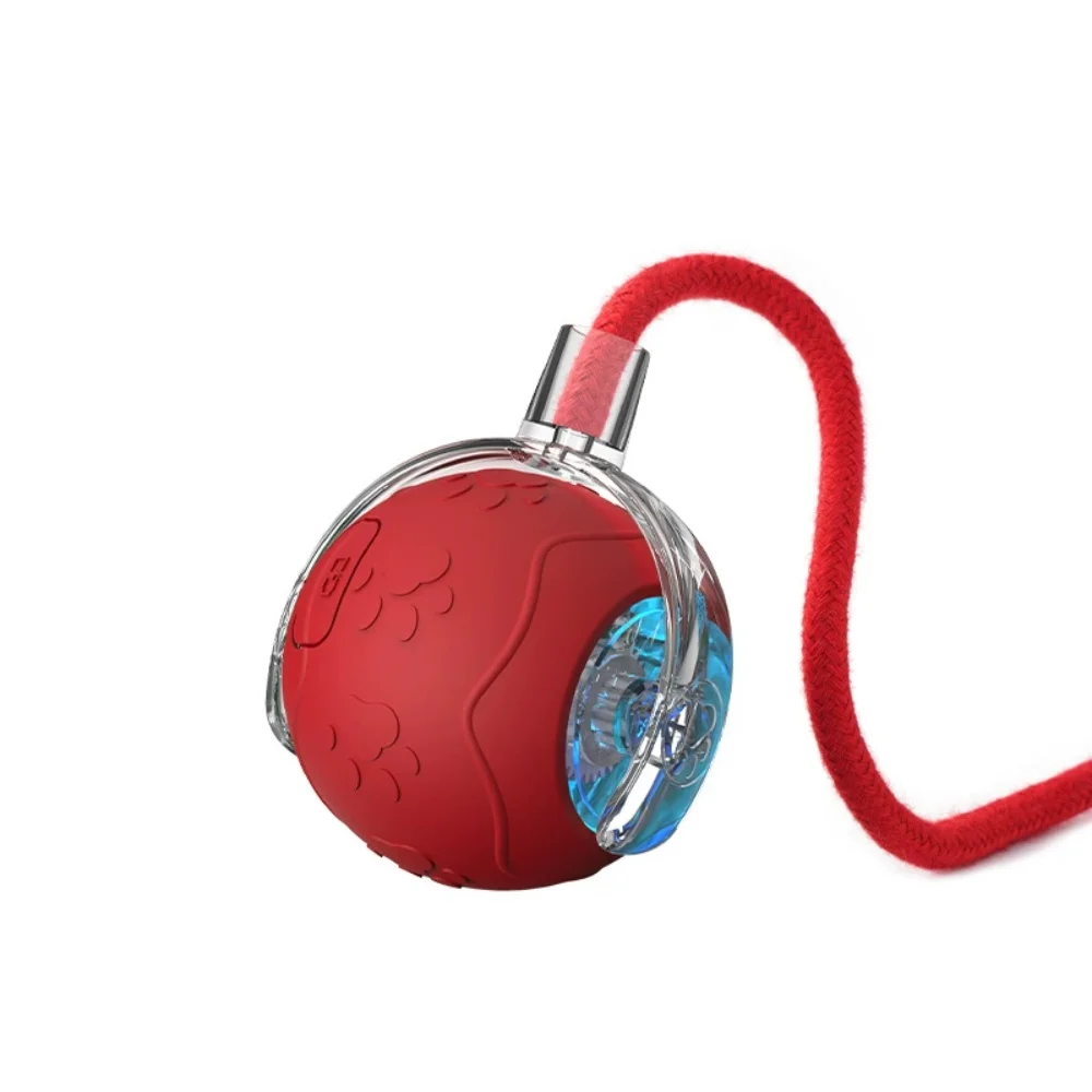 

Pet products Automatic teasing cat ball cat toy ball self-hi boredom relief artifact pet ball kitten dog toy with Blue Light