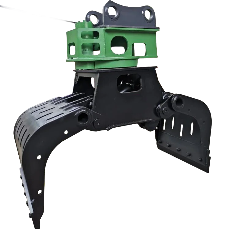 Excavator Rotating Grab Gripper Hydraulic Demolition Grapple Sorting