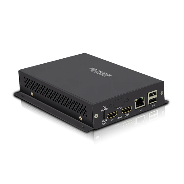 

Сетевой видеокодер H.265/H.264 Поддержка 4K Rtsp Rtmp Сервер HDM I IP C декодер амвера