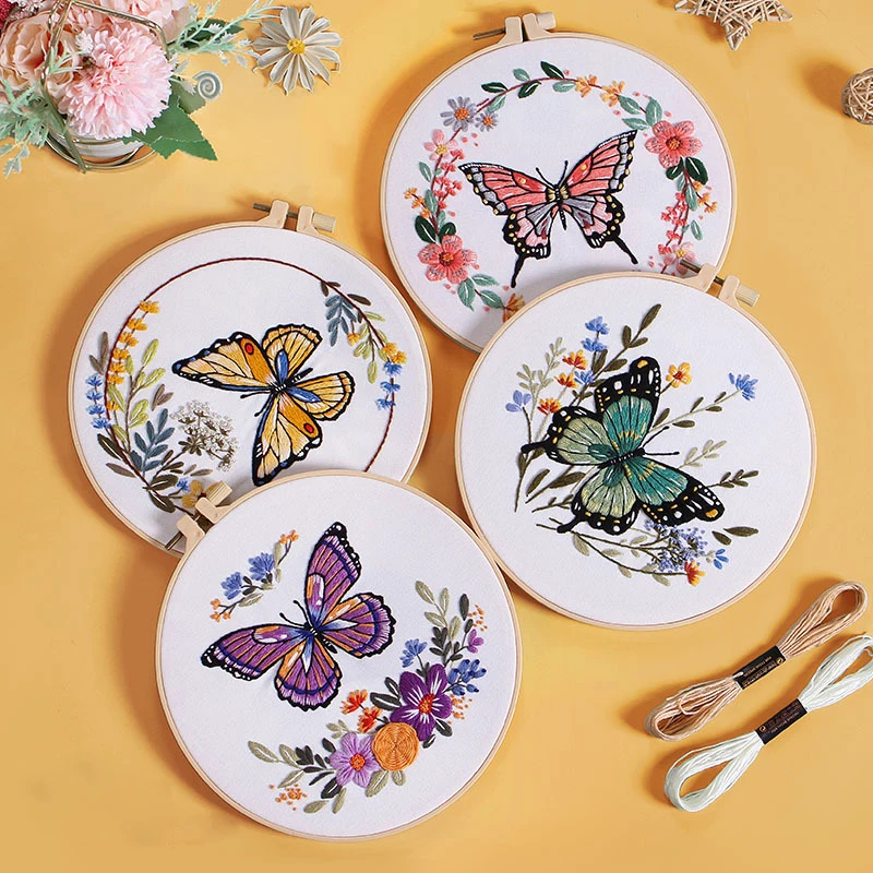 Butterfly Embroidery Kit 2