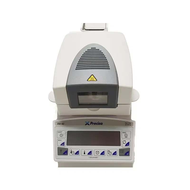 Veidt وزن Precisa XM-60 124g 1mg 0.001g على الانترنت مقياس ميزان الرطوبة لمحلل اختبار رطوبة نشارة ورق التربة الفحم