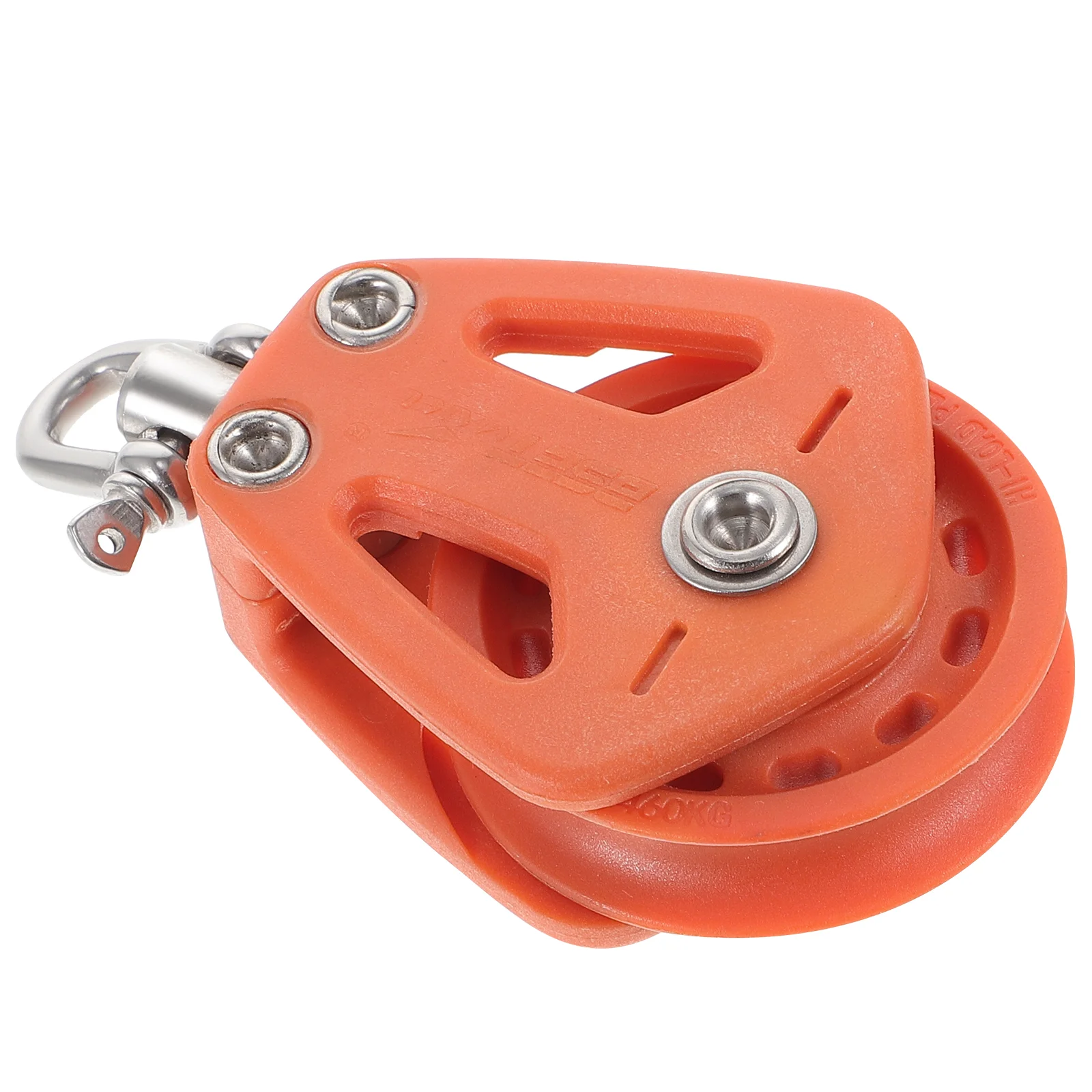 Sailing Pulley Roller for Sailboat Accessories Walker Marine Single Swivel 316 Stainless Steel Rotary Tool