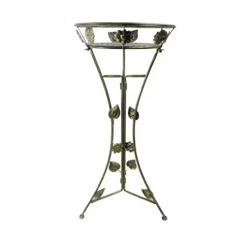 Indoor/Outdoor 3-Tier Metal Plant Shelf Flower Display Stand/Garden Planter Holder for Home Use