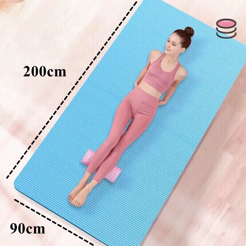 2000x900x10MM Fitness Pilates Gym Indoor Non-slip High Quality 1 Piece Extra Large Durable Extra Sport Thick Non-Slip Yoga Mats