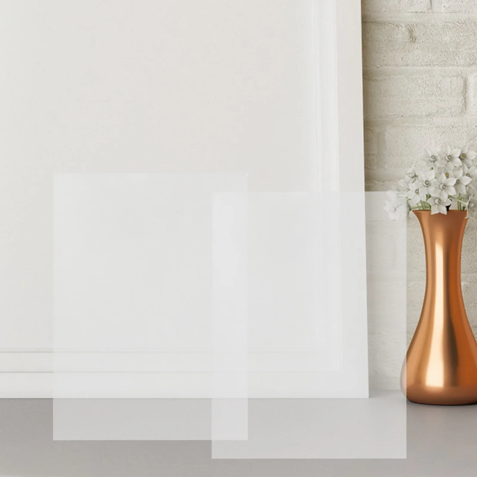 

10pcs Ultra-Transparent Photo Frame Acrylic Sheet Picture Frame Replacement Clear Acrylic Film window film