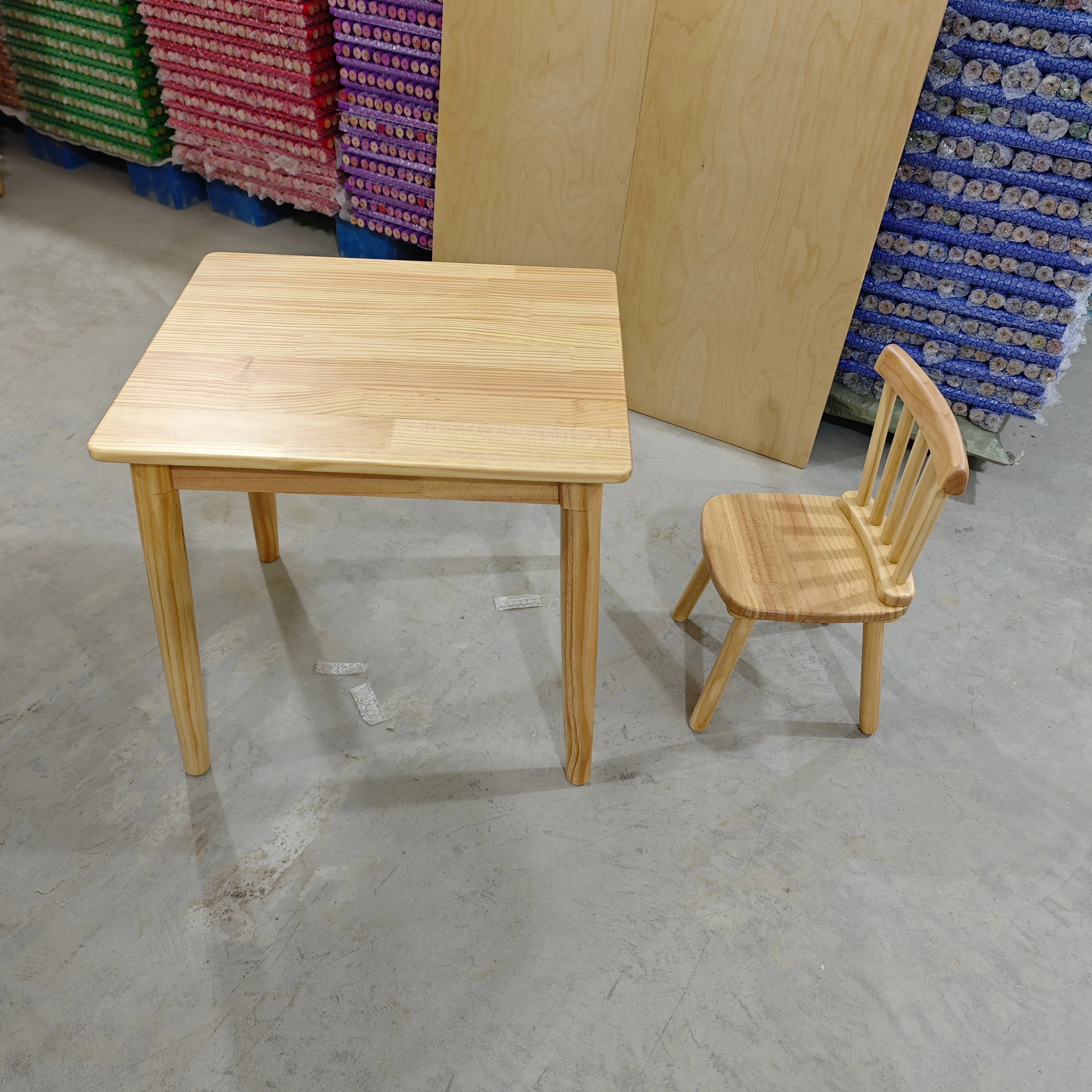 Kids Study Desk and Seat Set,Height Adjustable Toddler Table and Chair Set Kids Furniture Graffiti Desktop Kids Table Chairs Set