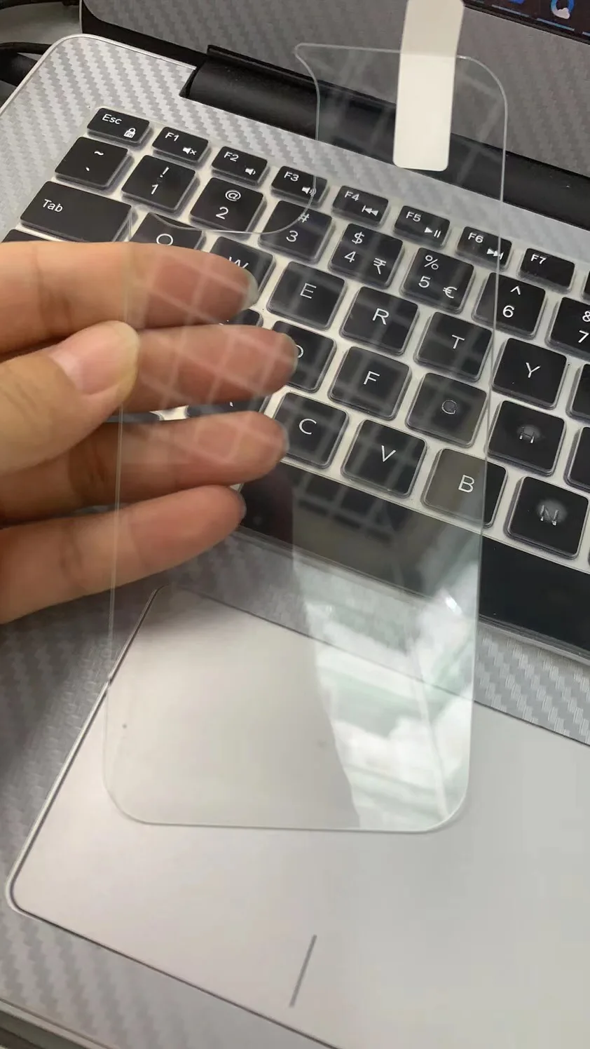 2 Pieces Tempered Glass Transparent Back Film Screen Protector Suitable For iPhone 12 13 14 Plus 15 Pro Max