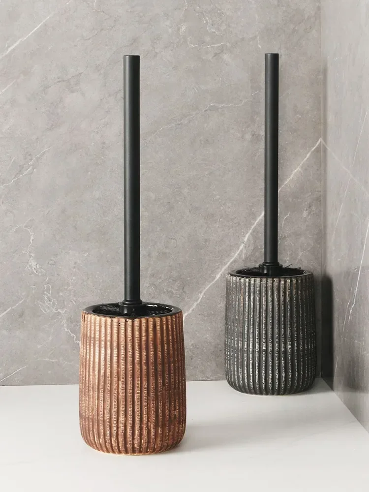 

Скандинавская винтажная керамическая щетка для унитаза, бытовой туалет для отеля, щетка с длинной ручкой, без мертвого угла, щетка для чистки, аксессуары для ванной комнаты