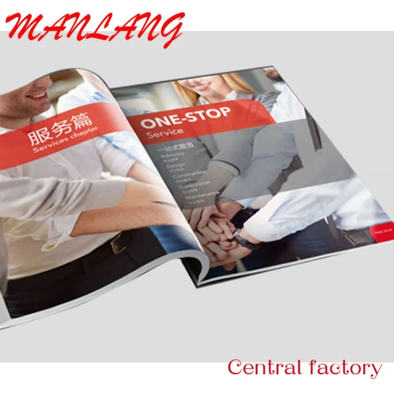 Custom  High end cheap price booklet printing magazine custom book catalog brochure leaflet flyer printing