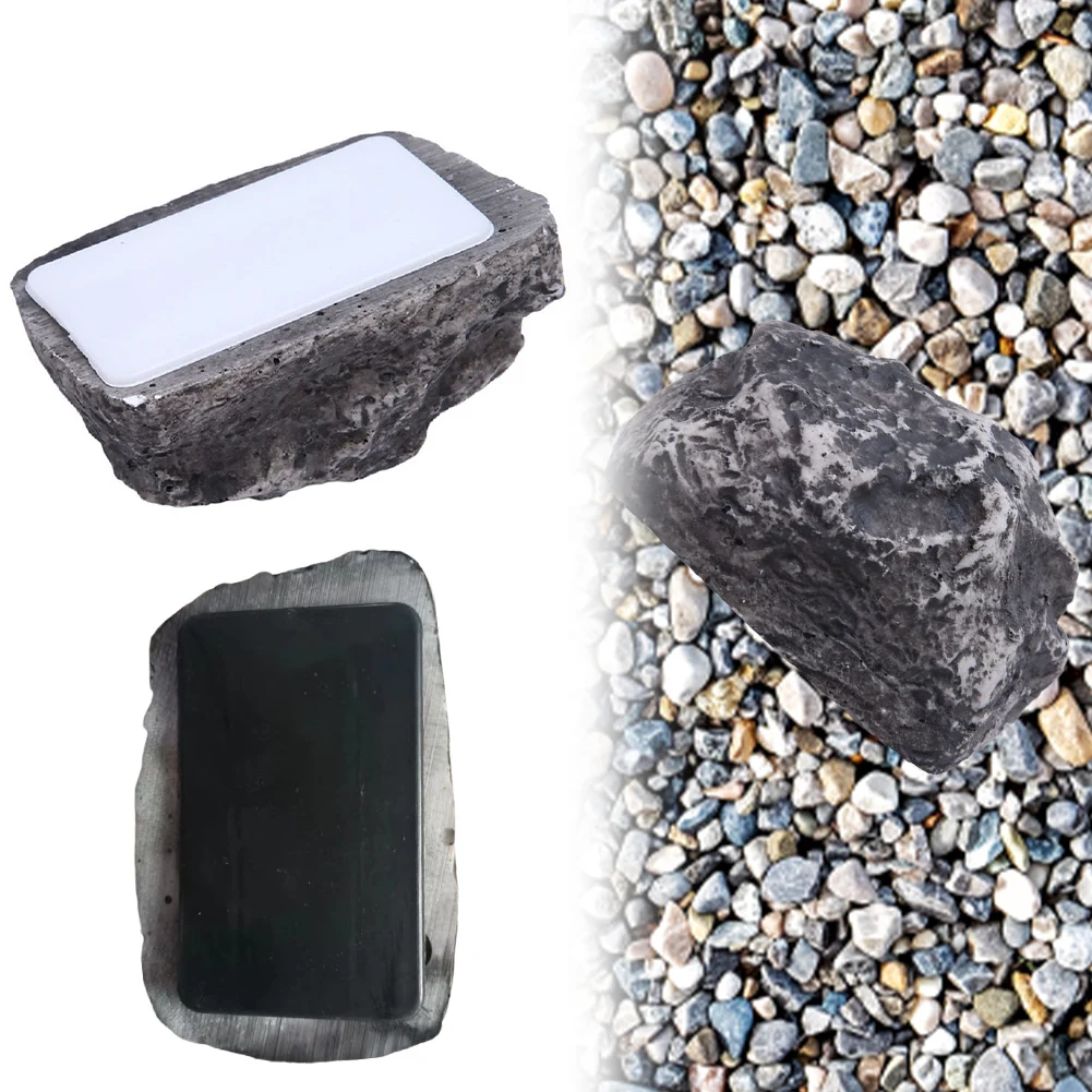 Hide-a-Spare-Key Fake Rock Outdoor Garden Key Safe Box Hide Keys In Stone Safety Storage Box for Outdoor Garden Or Yard