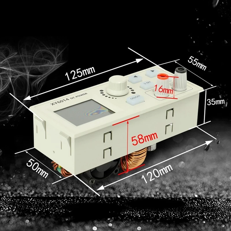 XY6014 CNC Maintenance High-Power Step-Down Module Power Module 1.8-Inch Color LCD Constant-Voltage Constant-Current 900W