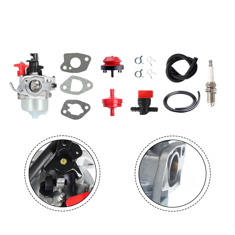 Snowthrower Replacement Part Carburetor Kit Improves Fuel Efficiency Reliable Cold Starts For Powersmart DB7651-24
