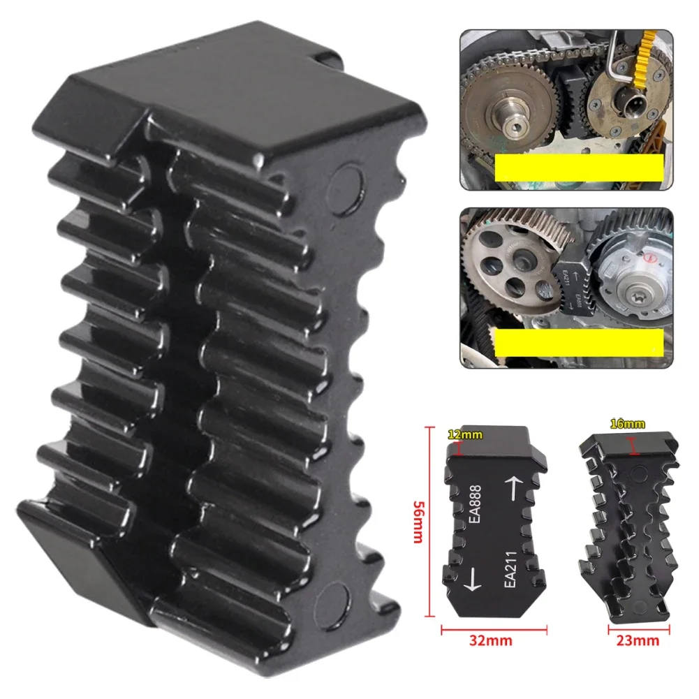 

2-In-1 Engine Camshaft Timing Gear Tool Pulley Fixing Tool For EA888 EA211 Engines Camshaft Locking Tool Car Repair Accessories