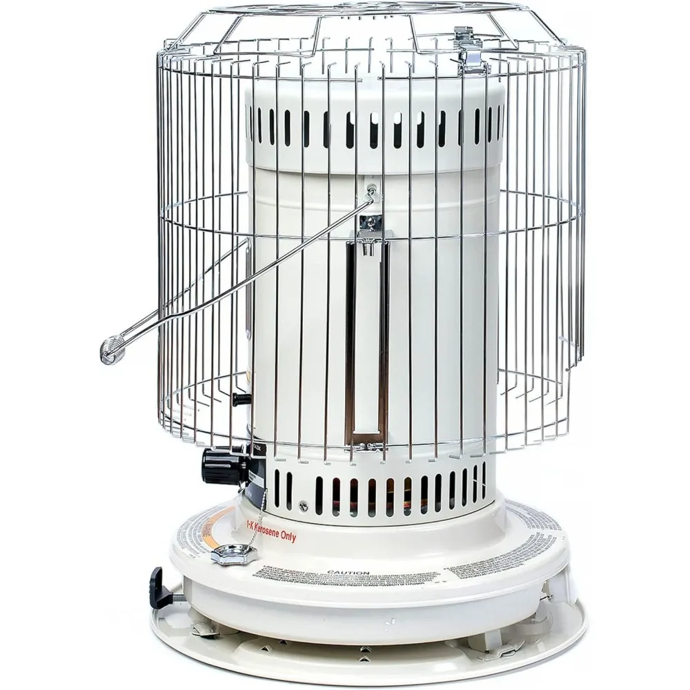 سخان الكيروسين الداخلي والخارجي من Sengoku، 23,500 وحدة حرارية بريطانية، للاستخدام المحمول، أبيض - سخان مساحة لاسلكي للمنزل، المرآب، الطابق السفلي، و
