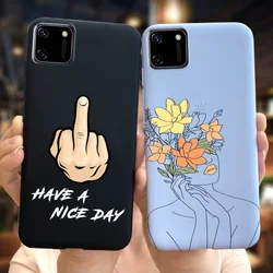 For Realme C11 Case Cover RealmeC11 2021 Phone Cover Cool Painted Girls Soft Bumper Frosted Funda For OPPO Realme C11 C 11 Coque