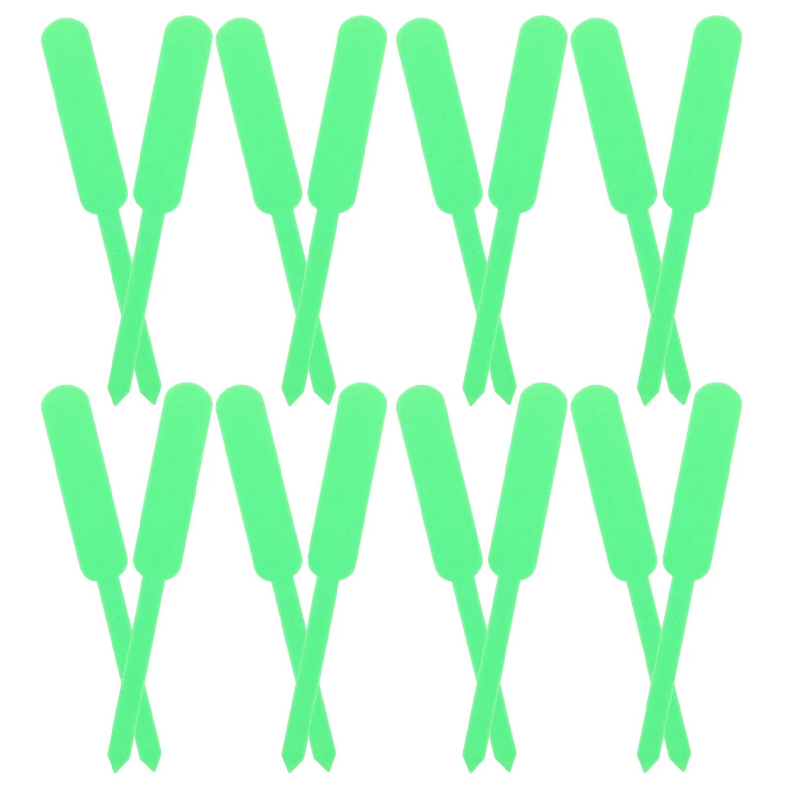 

200pcs Plant Labels Waterproof Plastic Garden Markers For Potted Plants Flower Tags Nursery Identification Stakes Vegetable