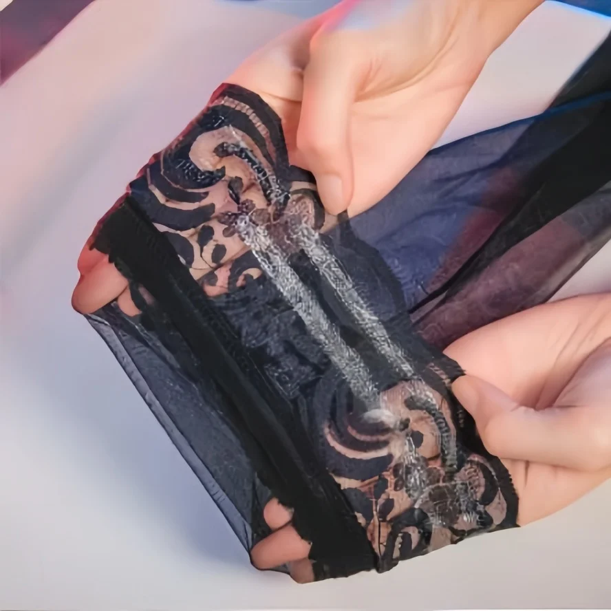 

2026 New Plus Size black Lace Mesh silk Stockings for oversize Women Sexy Non-Slip Fishnet Thigh High thin long Socks XL Summer