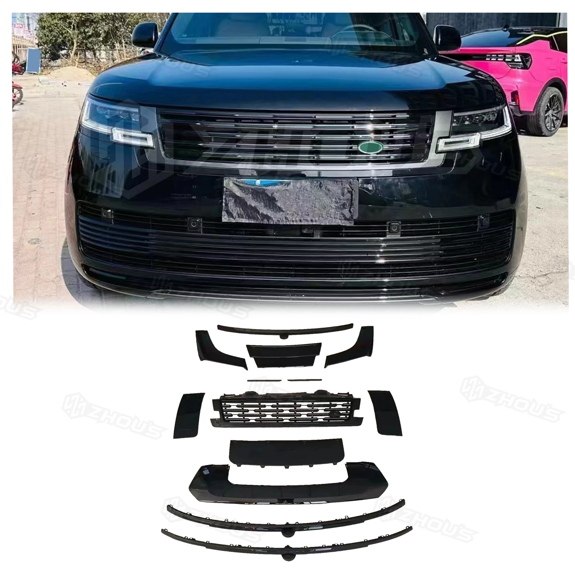 

Vehicle Accessories Upgrade Body Parts Back Front Bumper Grill New Defender Modify Body Kit for Range Rover Body Kit 2023