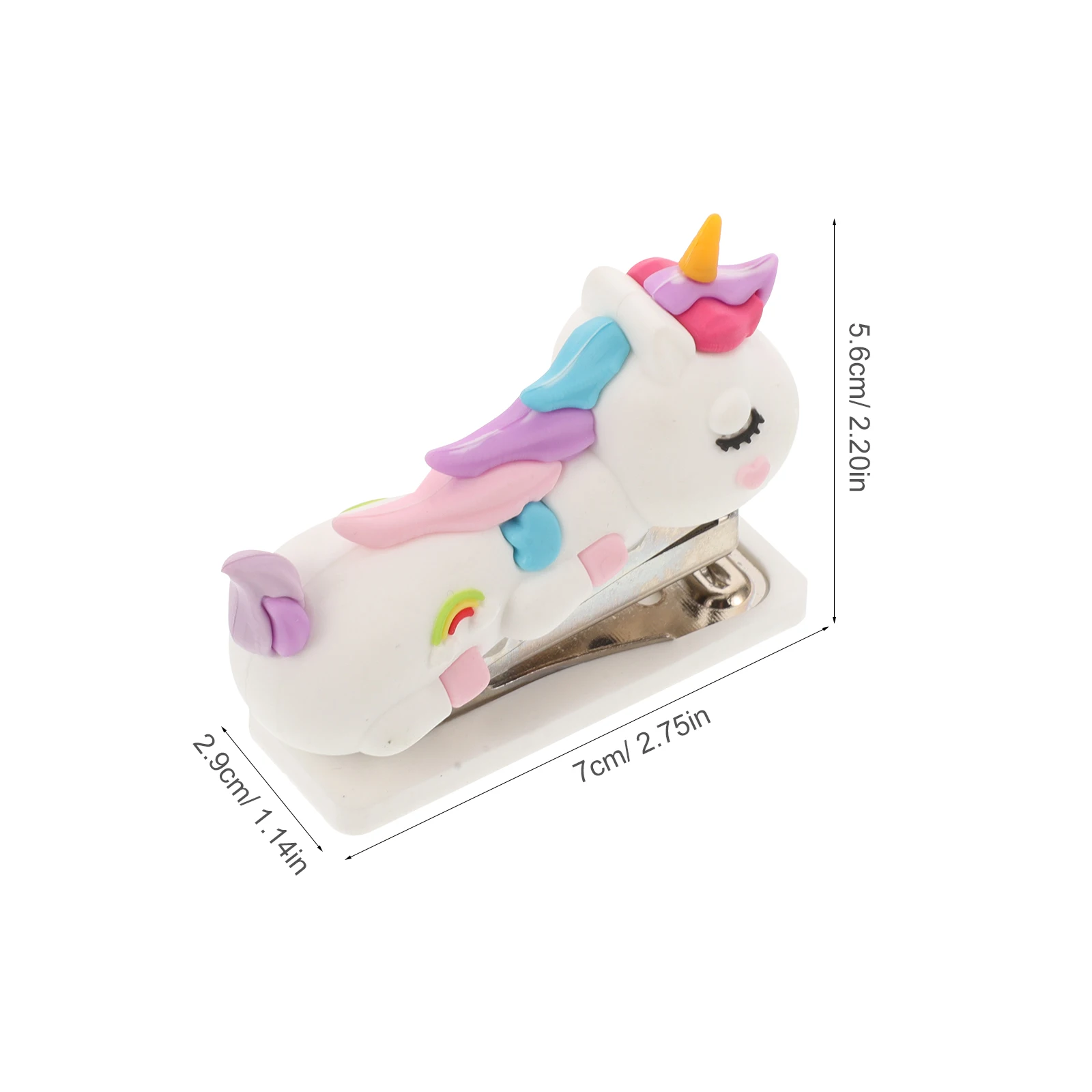 Mini Stapler Home Accessory for Desk Students Small Cute Decorative Hand Office Teacher