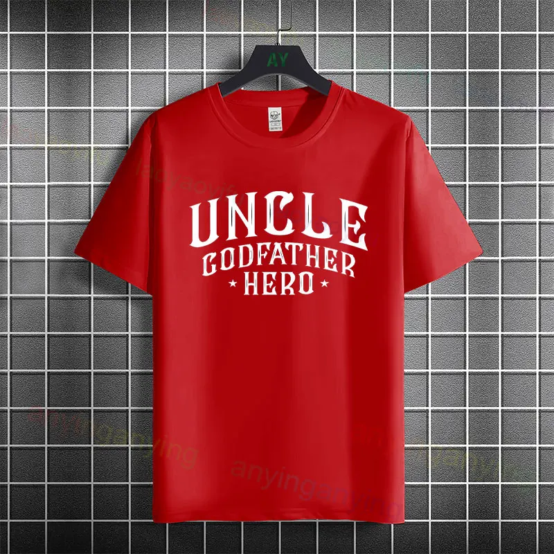 Funny Uncle The Man The. Myth The, Bad Influence Graphic T-shirt Casual Fashion Crew Neck Pure Cotton Short Sleeve Tshirt