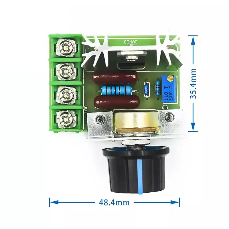 220V 2000W Speed Controller SCR Voltage Regulator Dimming Dimmers Thermostat