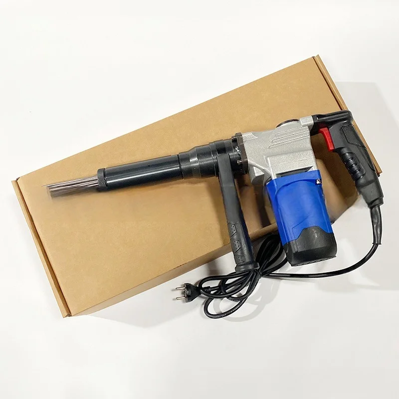 1100w Rust Removal Gun Electric Spray Chisel Handheld Electric Needle Remover Rust Removal Machine
