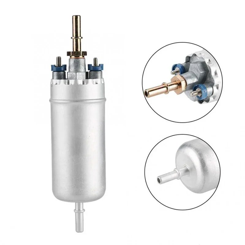 12V metalowa samochodowa elektryczna pompa paliwa zewnętrzna wysokociśnieniowa pompa benzynowa części silnika samochodowego dla Iveco Daily Fiat Palio