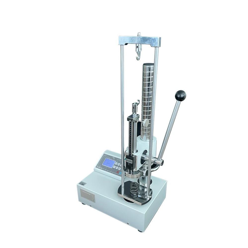 Electronic Color Screen Spring Tension and Compression Testing Machine with IP65 Protection 1% Accuracy 220V 1 Year Warranty