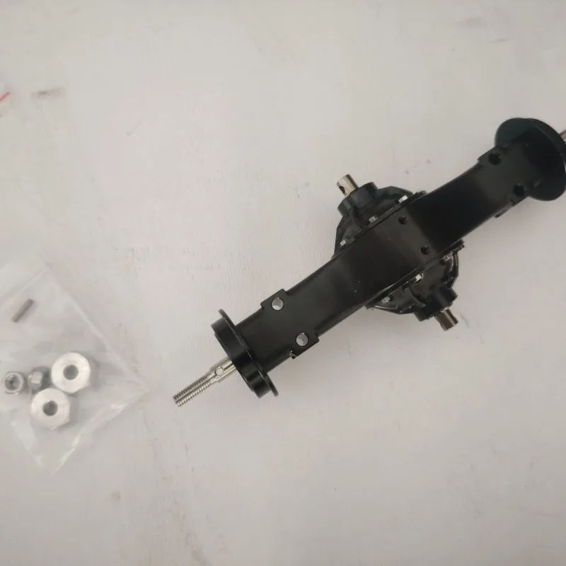 Volledig Metalen 8X8 As Voor Achter Door Assen voor 1/14 Tamiya RC Truck SCANIA 770S VOLVO Mercedes-Benz ACTROS 3363 MAN Auto Onderdelen