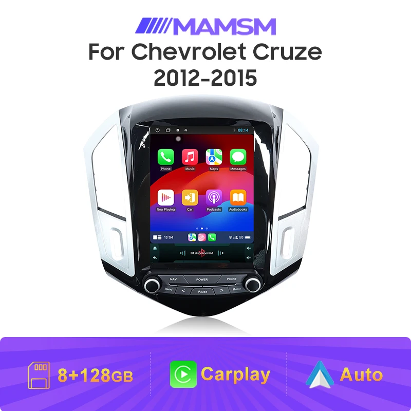 MAMSM Android 12 For Chevrolet Cruze 2012-2015 9.7 Inch Car Radio Multimedia QLED Carplay Auto Stereo GPS Navigation Head Unit