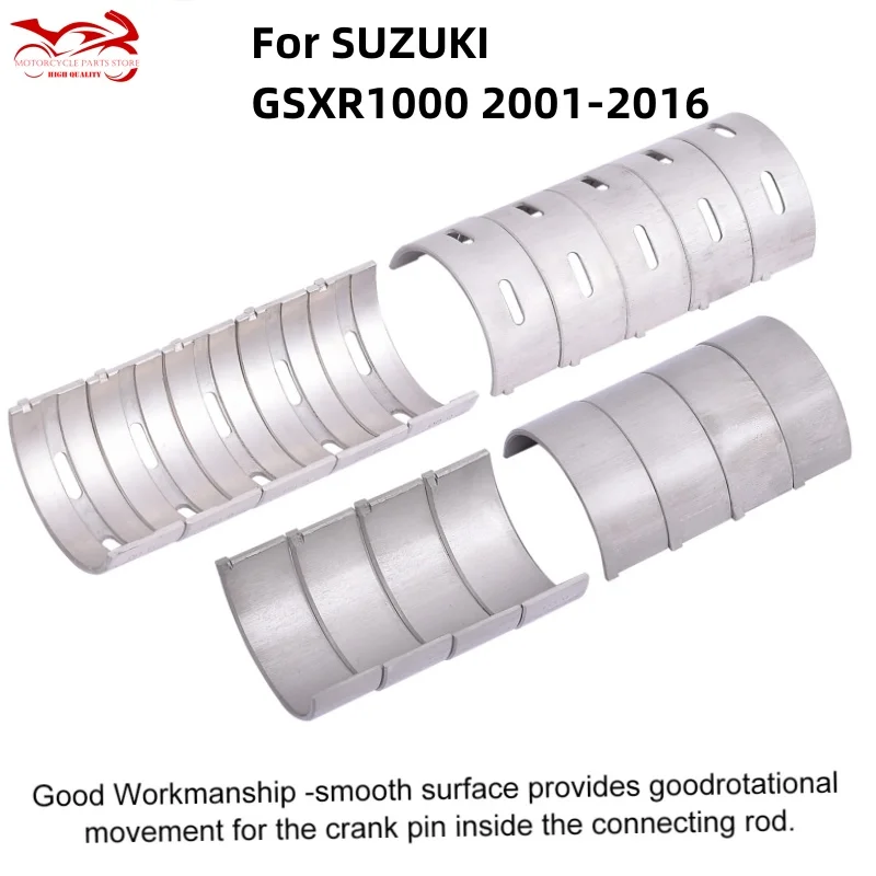 STD35mm +0.25 Motor Connecting Rod Crankshaft Main Bearing For Suzuki GSXR1000 GSX-R1000 2001 2002 2003 2004 2005 2006 2007-2016