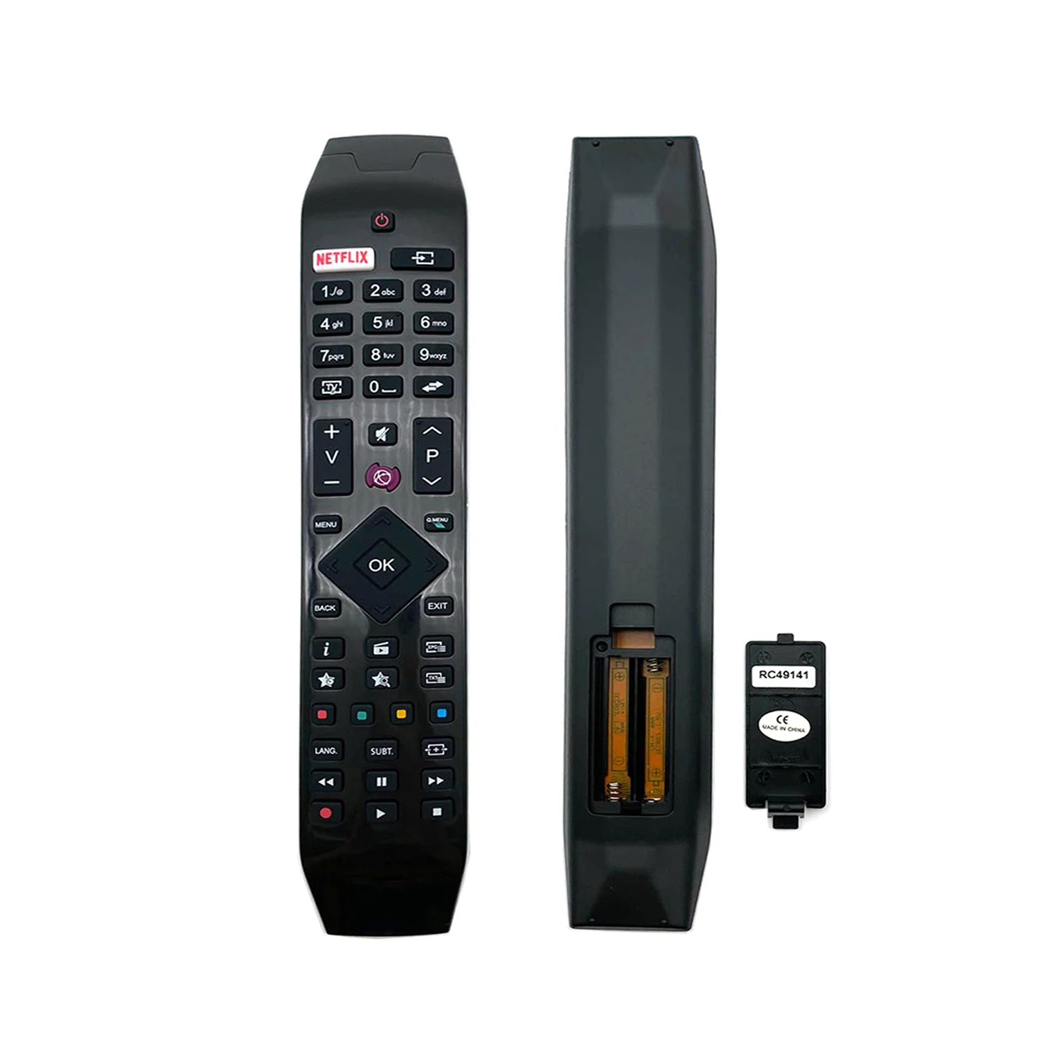 

New RC49141 Remote Control For Hitachi TV 32HB6T41A 43HB5T62 49HB5W62 55HGW69K