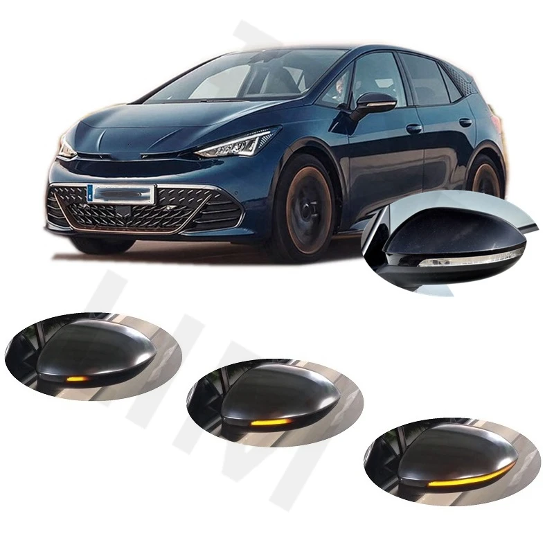 for Cupra Born K11 2021 2022 2023 e-boost Dynamic LED Sequential Indicator Side View Mirror Turn Light Signal Lamp Accessories