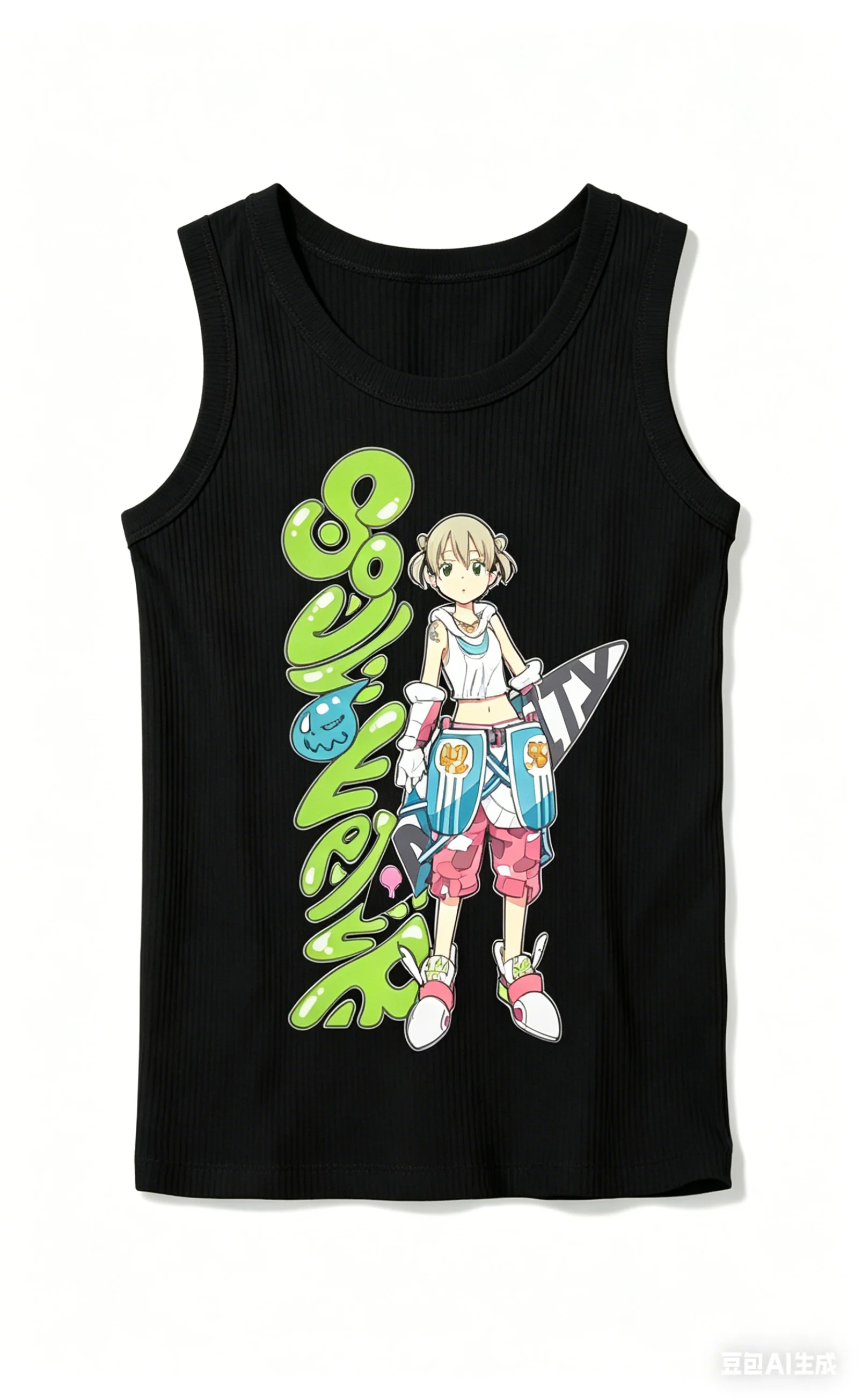 Soul Eater New Model Ribbed Tank Streetwear Anime Lover personality Clothes Year round clothing Unisex Couples Streetwear Trendy
