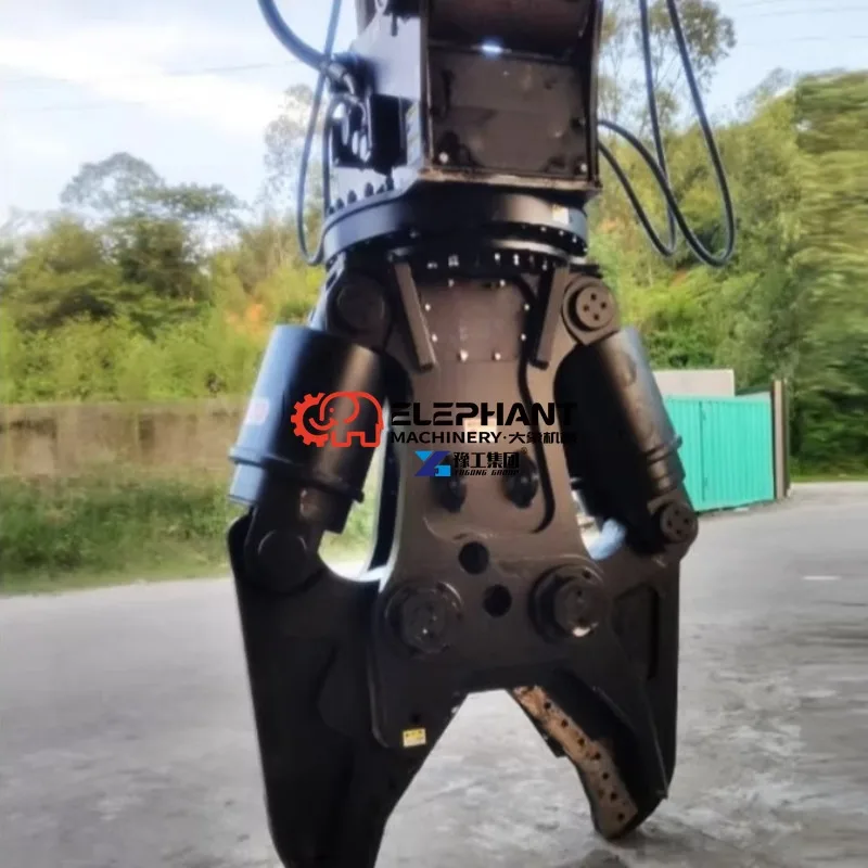 Hot Sale High Quality Excavator Implements Wrecker Hydraulic Shear Factory Direct Supply Excavator Hydraulic Shear