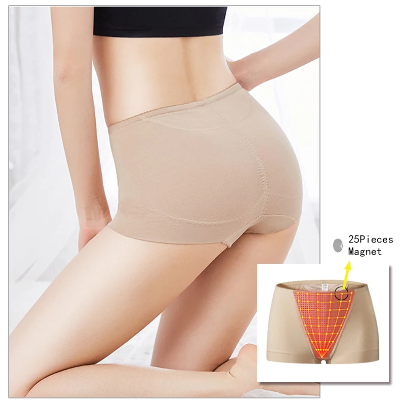 Woman Magnetic Therapy Underwear Antibacterial Breathable Briefs for Sex Power Uterus Cold Quick Dry Modal Belly Warm Lingerie