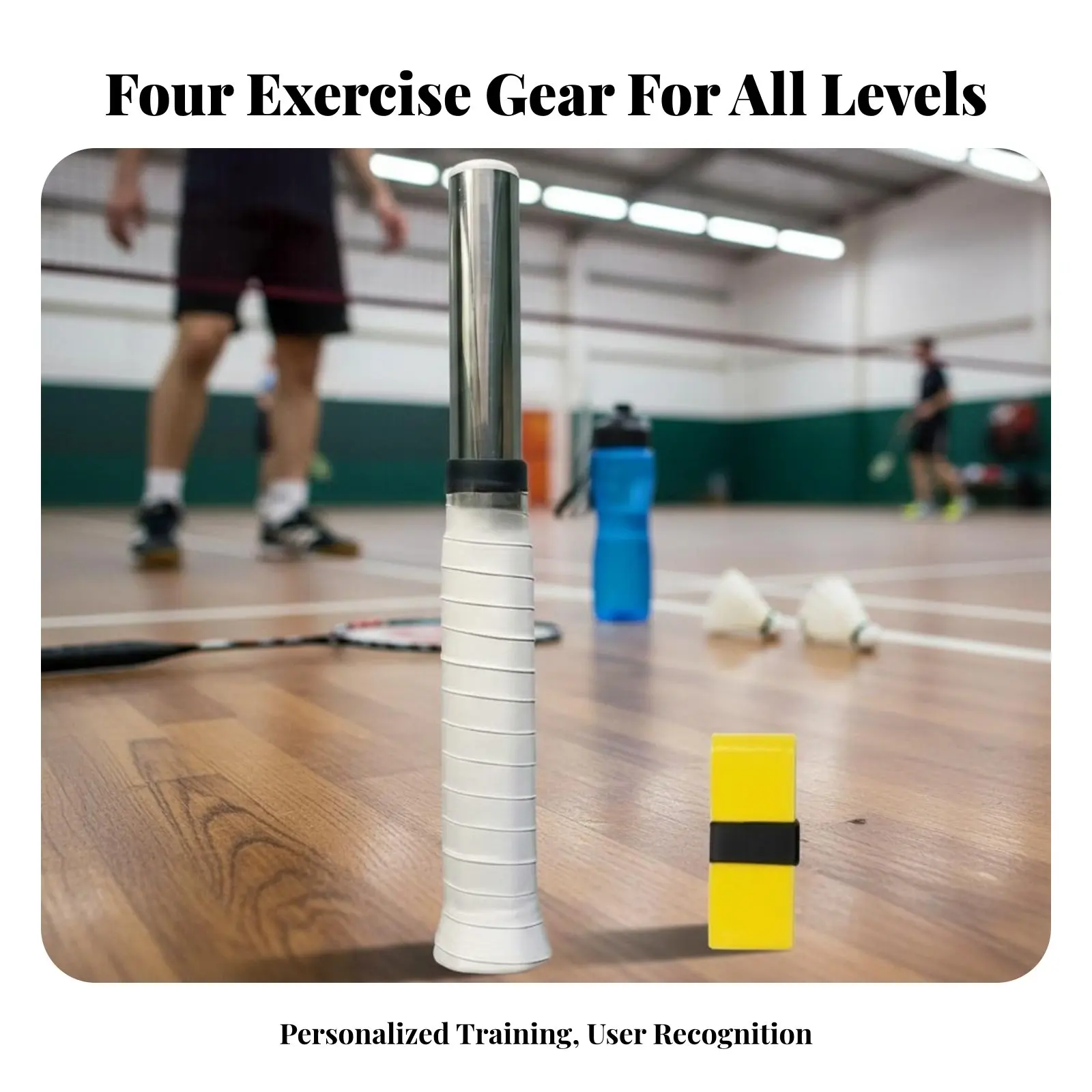 

Badminton Power Instructor Improves Snap Action Badminton Swing Instructor Small-Sized Design Sound Feedback for Beginners