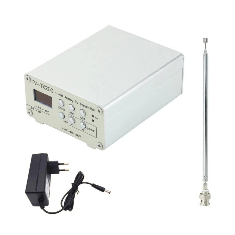 

97QB TV-TX200 Analog Transmitters VHF/UHF Frequency Band Selectable Transmitters