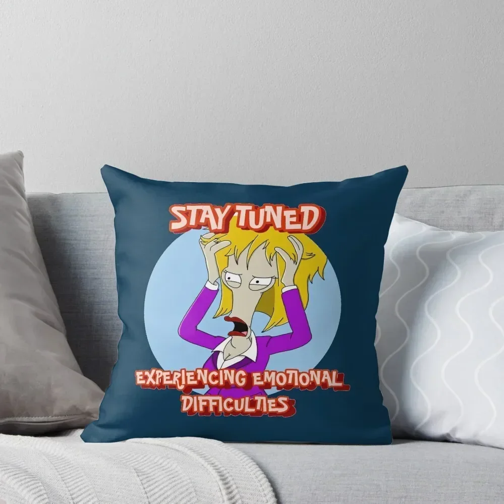

Experiencing Emotional Difficulties Throw Pillow bed pillows Christmas Pillowcase pillow