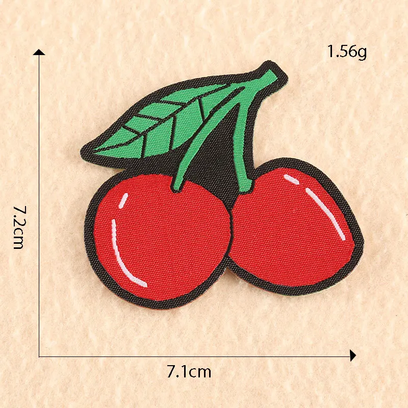 Patches Für Jacken Outdoor Thermocollant Rock Eisen Auf Kleidung 6X4 Landschaft Raum Ufo Bus Kompass Augen Kirsche Stickerei kleine – Detail 21
