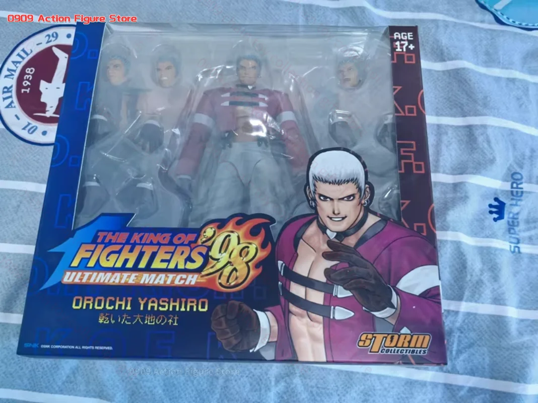 100% الأصلي العاصفة اللعب OROCHI YASHIRO KOF ملك المقاتلين 98 UM 1/12 SKKF13 أنيمي عمل نموذج لجسم جمع لعبة