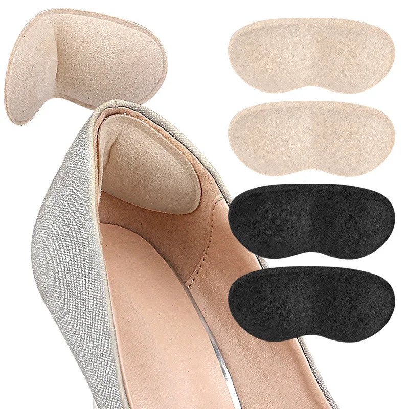 Women Insoles For Shoes High Heels Adjust Size Adhesive Heel  Anti-slip Half-size Insoles Foot Care