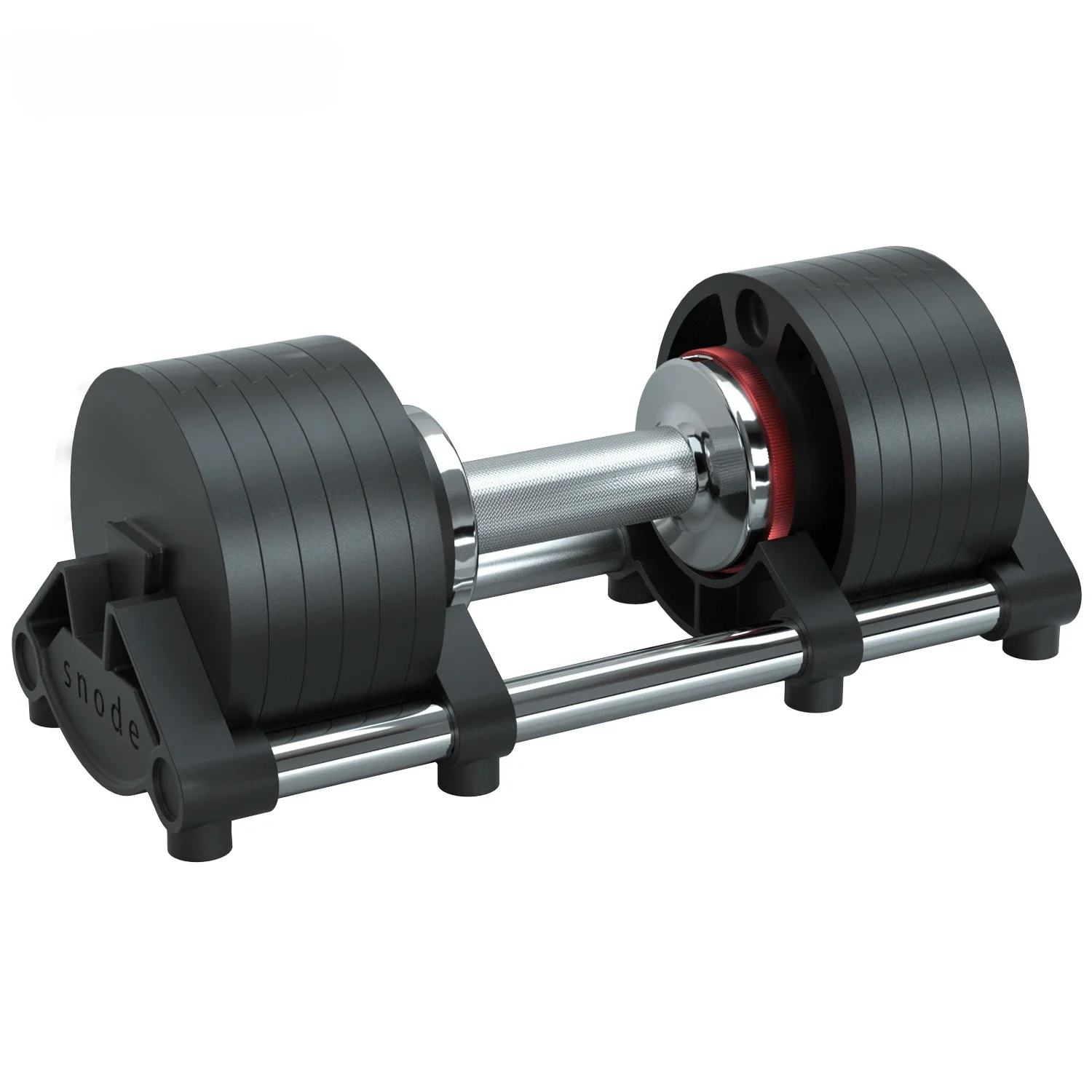 SNODE AD50A Hollow Base Gym Equipment Dumbells Set With Stand For Male Model With Hex Dumbells Gym Home Hot Sales