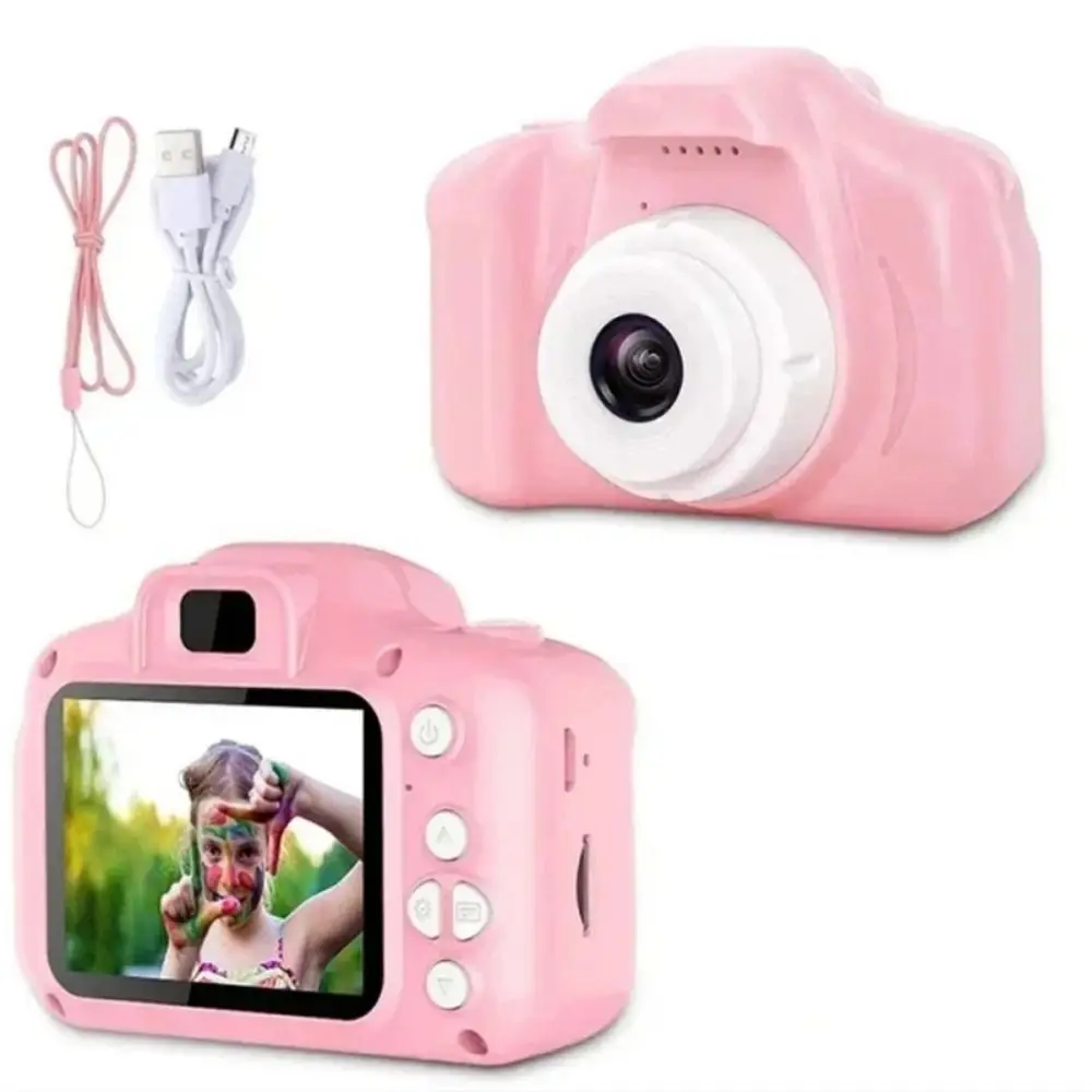 Mini cámara X2 para niños, juguetes Slr para tomar fotografías, Mini cámara Digital para niños, cámara HD para niños pequeños, juguetes, regalos