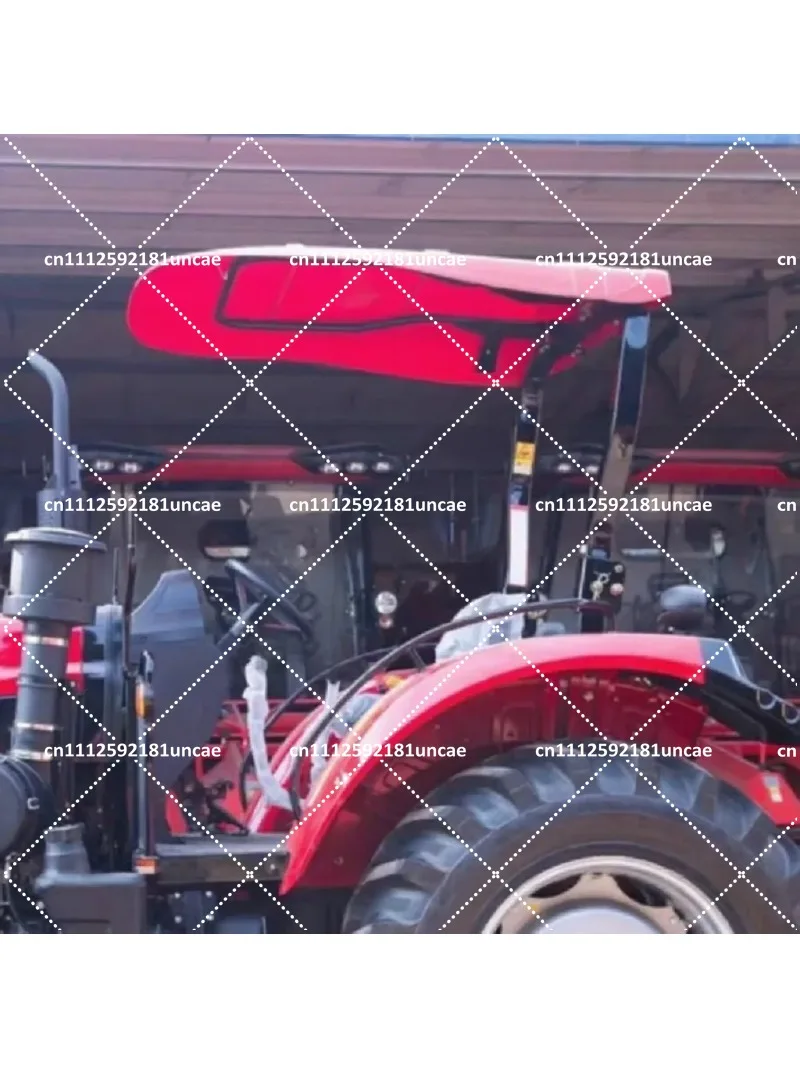 Tractor Plastic Awning with Frame Windshield Simple Top Canopy