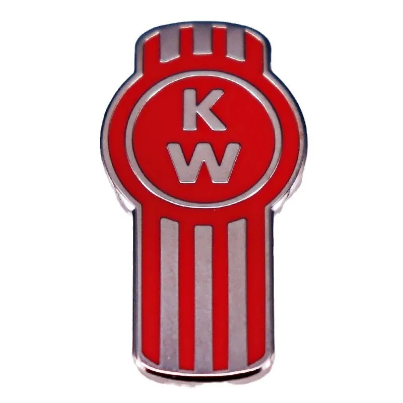 Kenworth Trucks Logo Sign Enamel Pin metal Brooches Badges Jewelry Accessories Gifts