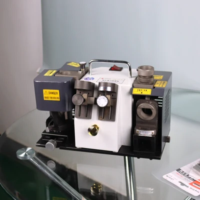 GD-313A 5000RPM Multifunctional Drilling & Milling Grinder, Compact Mini Sharpener for Milling Cutters Processing
