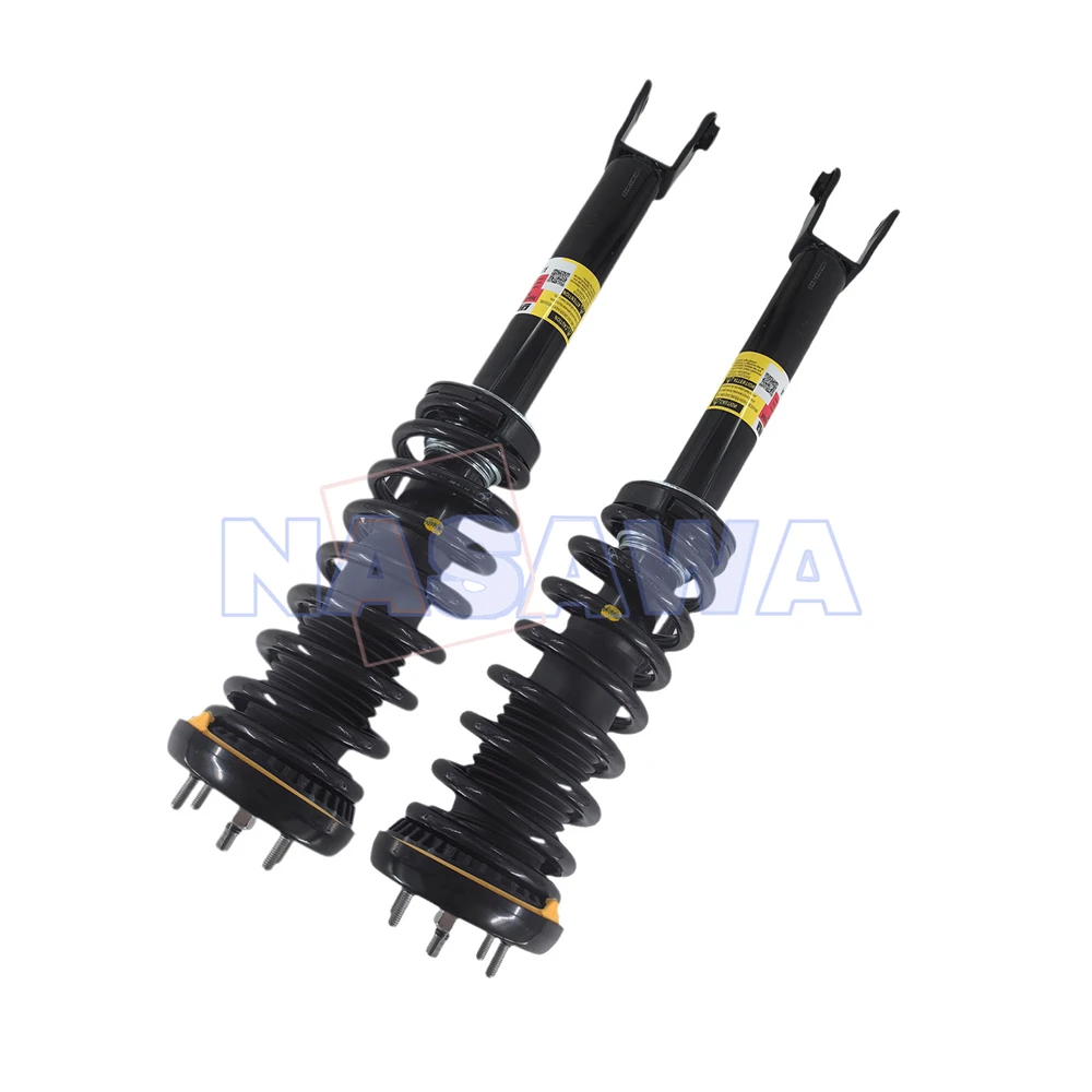 Pair For Jaguar XF RWD 2009-2015 Front Shock Asorbers Struts Assys w/o Electric C2Z5526  C2Z5527 T2H1677